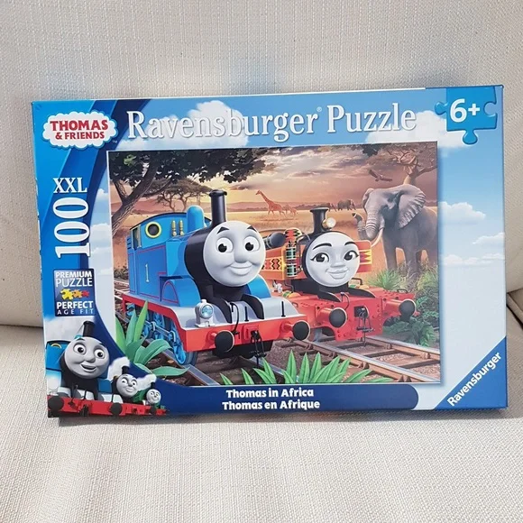 Thomas Friend The Tank Engine Thomas In Africa with Nia (100PC)  Ravensburger
